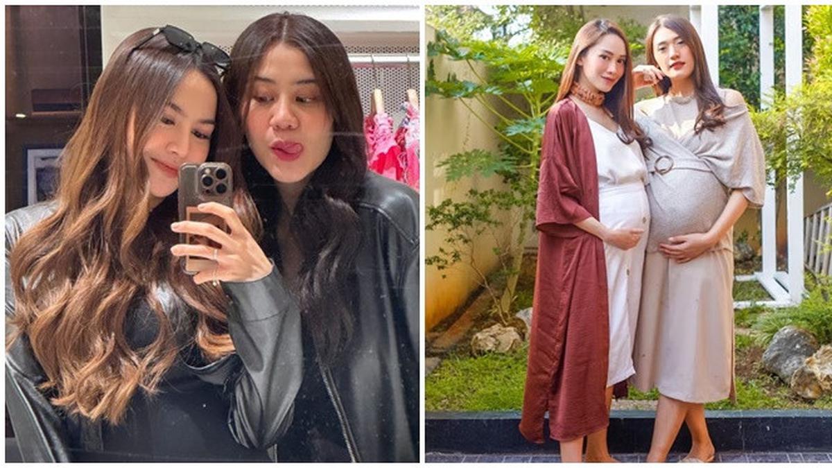 6 Artis Ini Hamil Bareng Sahabat, Mahalini - Aaliyah Massaid Makin Kompak