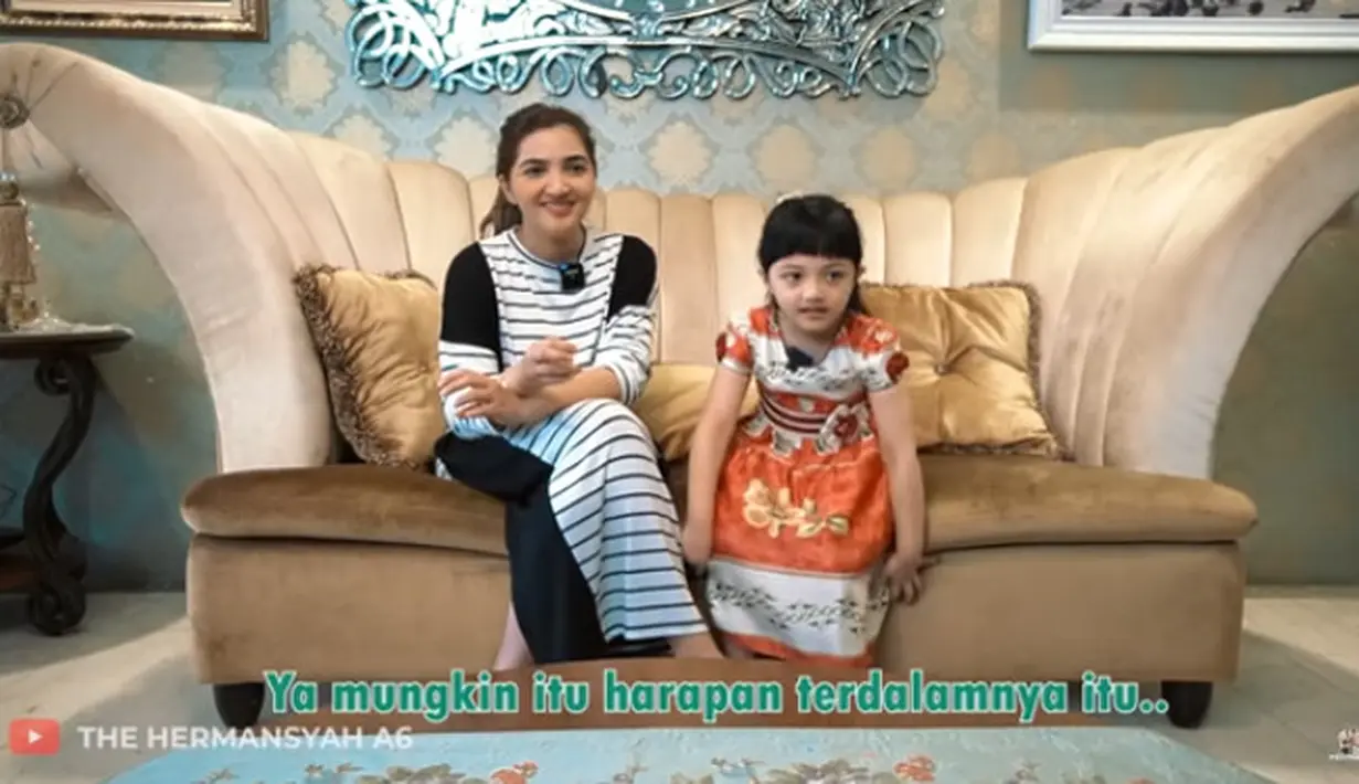 Ashanty dan Arsy (Youtube/The Hermansyah A6)