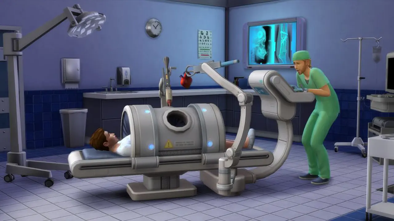 Serunya Bekerja di game The Sims 4: Get To Work