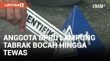 Innalillahi, Bocah Tewas Usai Ditabrak Mobil Anggota DPRD Lampung