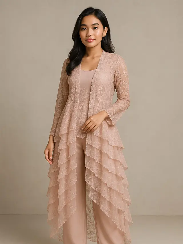 Tampil Percaya Diri Pakai Cardigan Brokat Cocok Buat Kondangan Outdoor/Ilustrasi gambar oleh AI