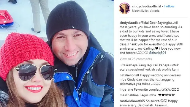 [Bintang] Cindy Claudia dan Thariq Mahmud