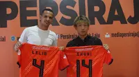 Gelandang asal Jepang, Shori Murata (27 tahun) dan Leonardo Lelis (27) asal Brasil resmi gabung Persiraja Banda Aceh. (Bola.com/Gatot Susetyo)
