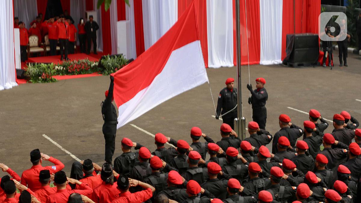 Peringati Hari Lahir Pancasila dan Rangkaian Bulan Bung Karno, PDIP Gelar Upacara Pengibaran Bendera