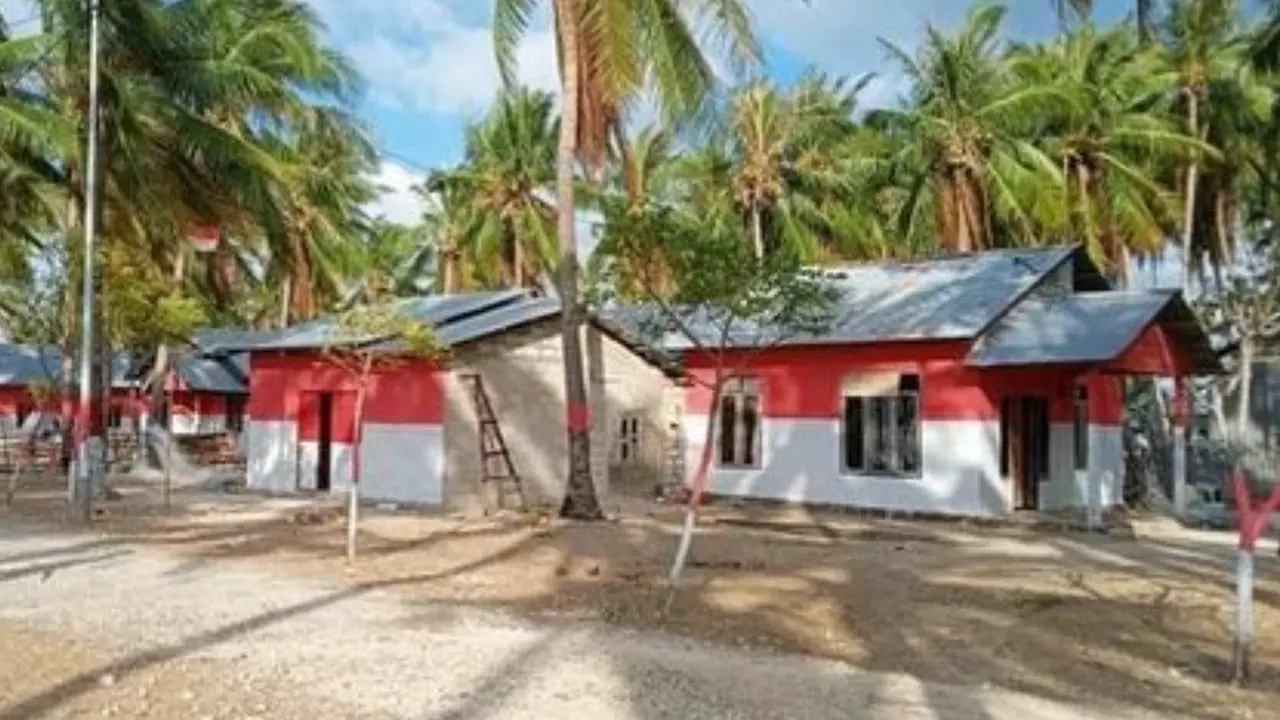 Menengok Kampung Merah Putih di Desa Paling Selatan Indonesia