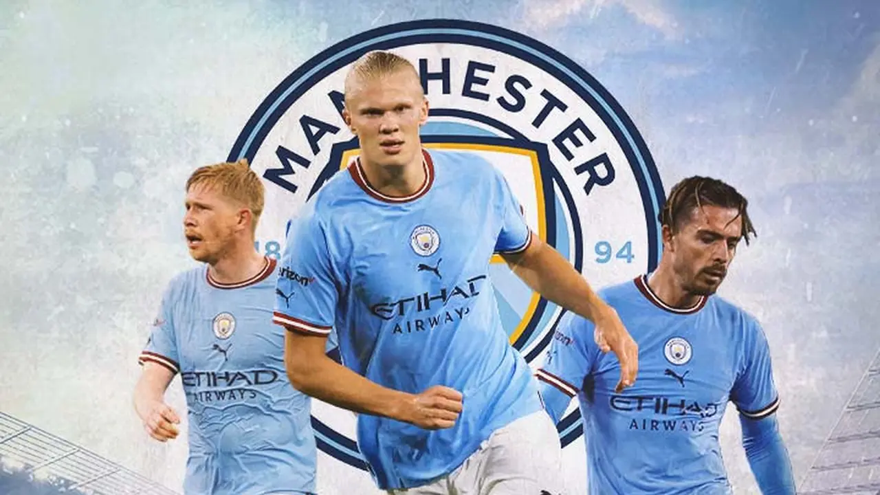 Manchester City - Kevin de Bruyne, Erling Haaland, Jack Grealish