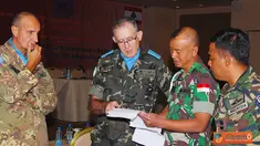 Citizen6, Lebanon: Turut hadir pada acara tersebut, antara lain Force Commander UNIFIL Major General Paolo Serra, Komandan Kontingen Garuda UNIFIL dan Dansatgas Indobatt Letkol Inf Suharto Sudarsono. (Pengirim: Badarudin Bakri).