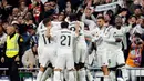 Hingga akhir pertandingan, Real Madrid unggul 4-2 atas Sevilla. (OSCAR DEL POZO/AFP)