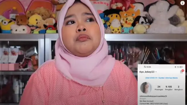 Curhat Akun Instagramnya Hilang, Ini 5 Pernyataan Haru Kekeyi