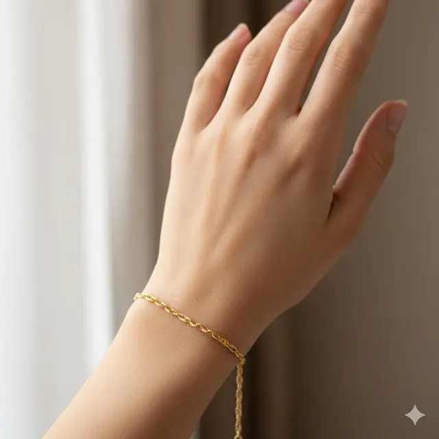 Model Gelang Rantai 2 Gram Polos