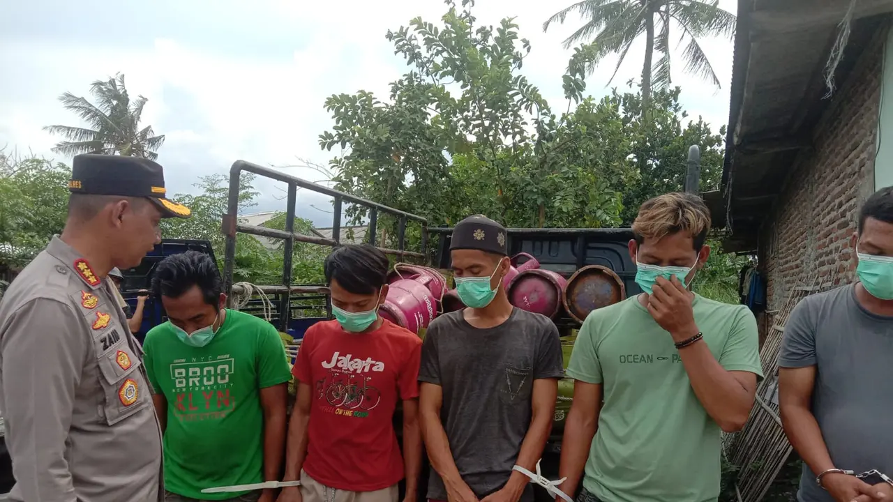 Polisi Bongkar Praktik Pengoplosan Gas Elpiji di Kabupaten Tangerang