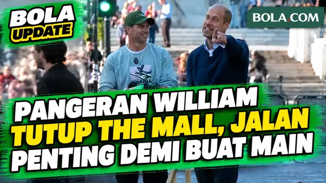 Aksi Tak Terduga Kerajaan! Pangeran William Tutup The Mall, Jalan Penting Inggris Buat Main ini