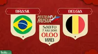 Piala Dunia 2018 Brasil Vs Belgia (Bola.com/Adreanus Titus)