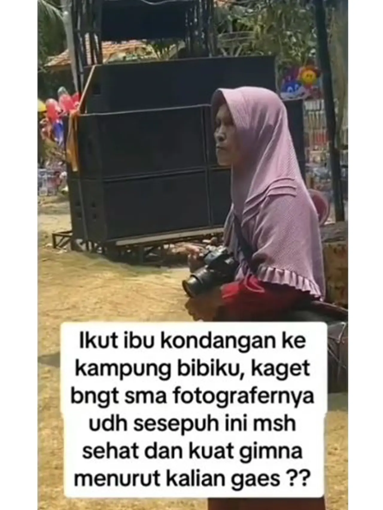 Viral Nenek Jadi Fotografer Di Resepsi Pernikahan Warga Hasil Fotonya Bikin Kagum Hot 