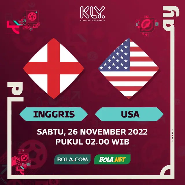 Prediksi Piala Dunia - Inggris Vs Amerika Serikat