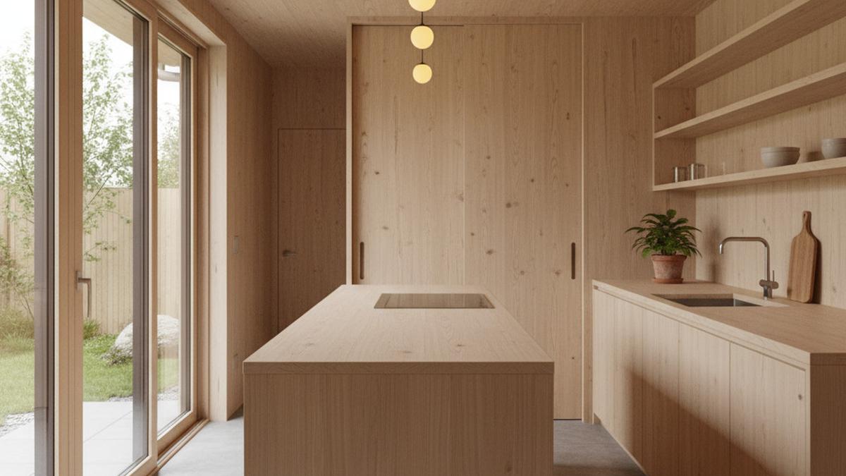7 Model Dapur Kecil Terbuka Gaya Japandi, Elegan dan Fungsional untuk Rumah Modern