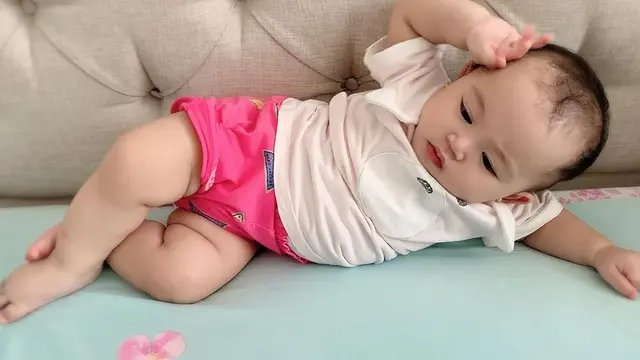 6 Potret Thania Putri Onsu, Anak Bungsu Ruben Onsu yang Bikin Gemas