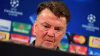 Manajer Manchester United asal Belanda, Louis van Gaal. (AFP/John MacDougall)