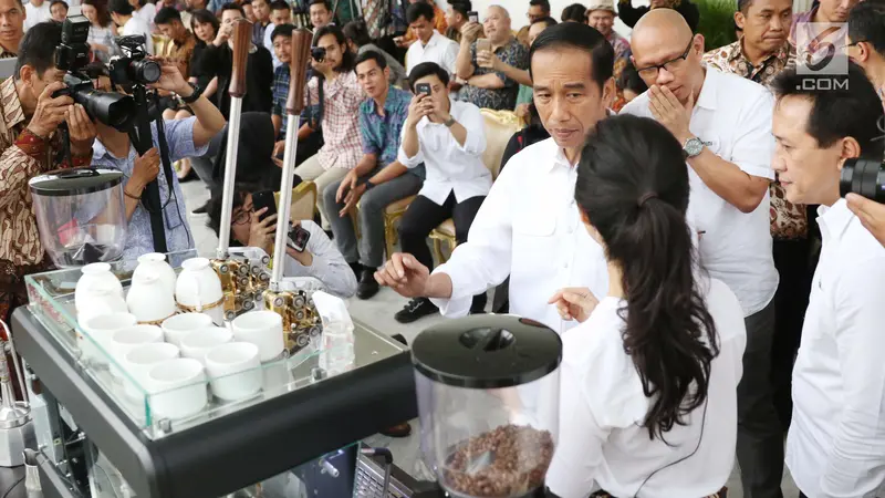 Dialog Kopi Sore Jokowi dengan Pelaku Industri Kopi Nasional