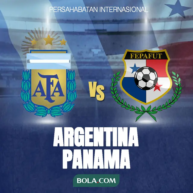 Persahabatan Internasional - Argentina Vs Panama
