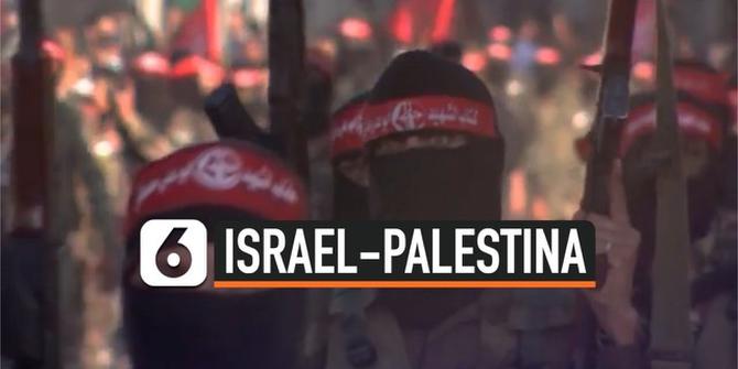 VIDEO: Hamas Gelar Parade Pasukan Militer di Gaza