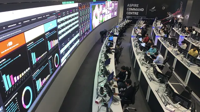 FOTO: Mengintip Pusat Komando Jantung Operasi Piala Dunia 2022