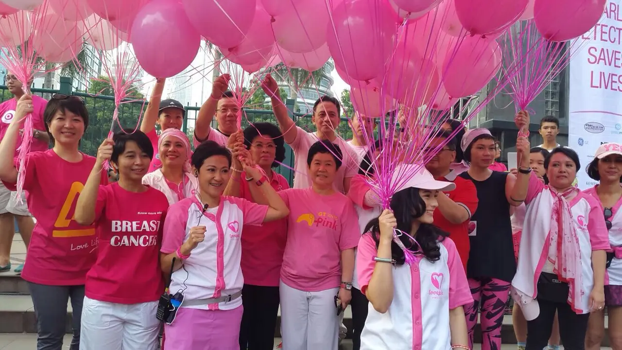 Jakarta Meriah dengan Pink Pagi Tadi