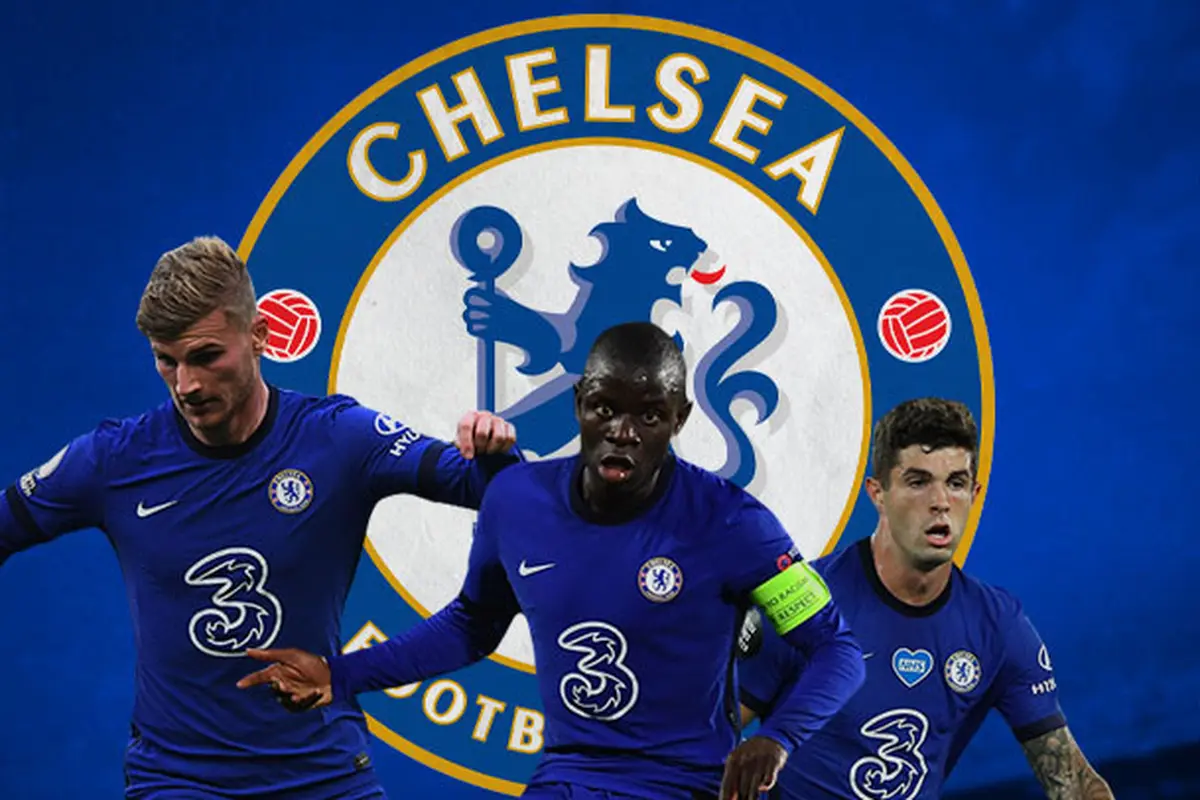 Chelsea - Timo Werner, Christian Pulisic, N'golo Kante