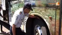 [VIDEO] Bus Ketahuan Tak Laik Jalan, Pemudik Terlantar