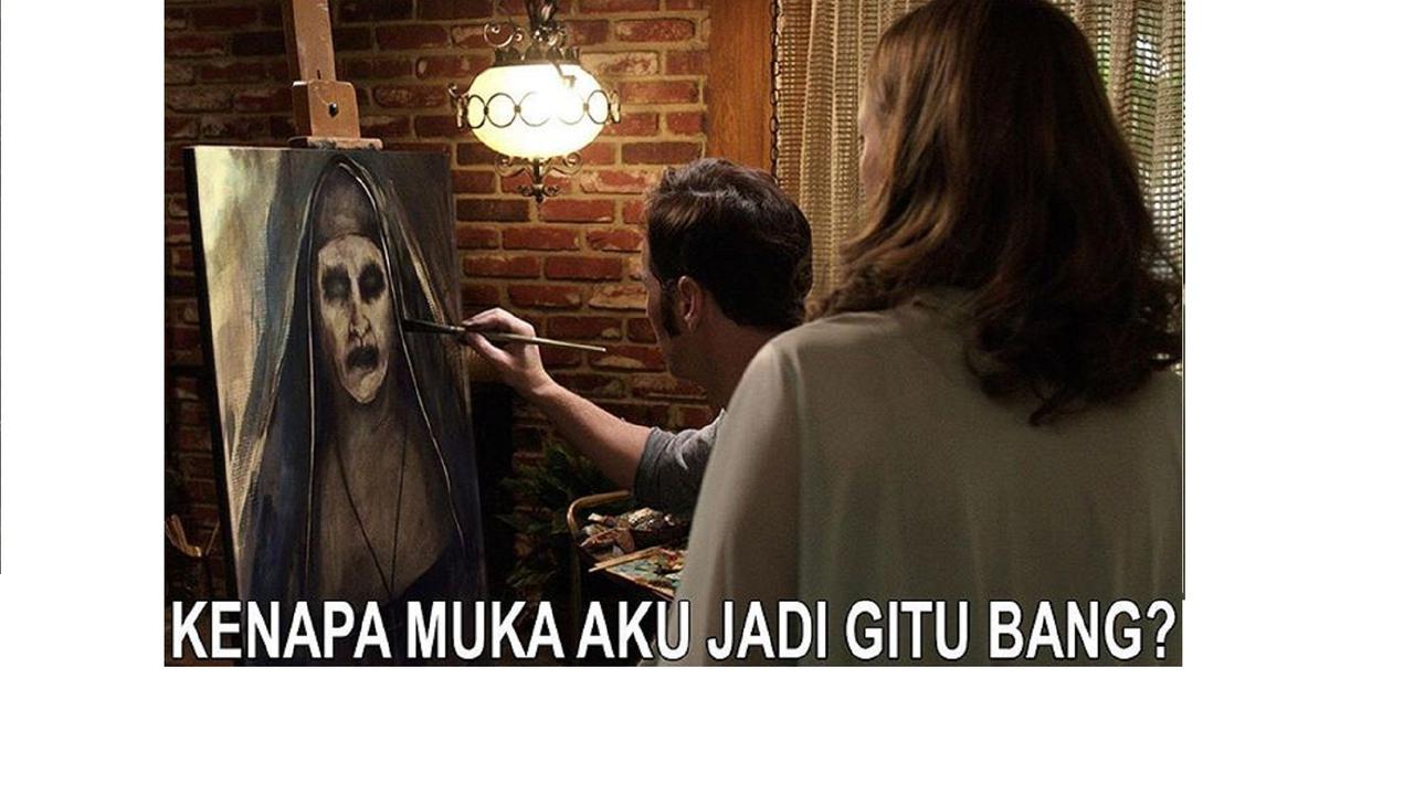 Kicauan Netizen Soal Meme Valak Conjuring 2 Merajai Medsos