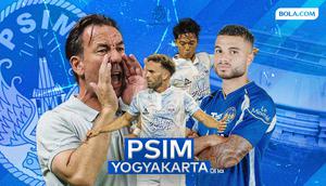 Ilustrasi PSIM Yogyakarta. (Bola.com/Gregah Nurikhsani)