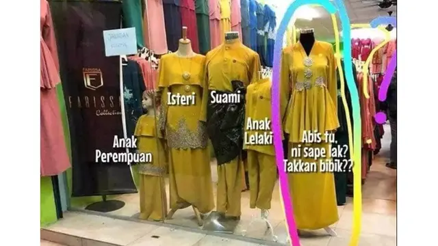 6 Potret Nyeleneh Toko Baju Memajang Dagangannya, Bikin Tepuk Jidat