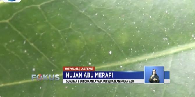 Guguran Lava Pijar Gunung Merapi, Selimuti 2 Kecamatan di Boyolali