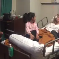 Sheila Marcia dijenguk Kiki Mirano dan Anji. (Instagram/erie_nya)