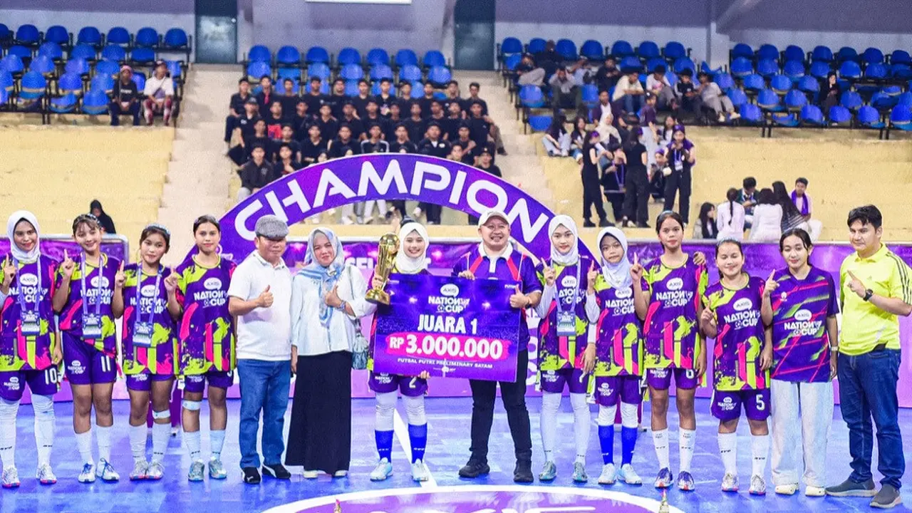 Grand Final AXIS Nation Cup 2026 Siap Digelar, Futsal Putri Jadi Sorotan