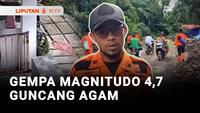 Gempa Magnitudo 4,7 Guncang Agam