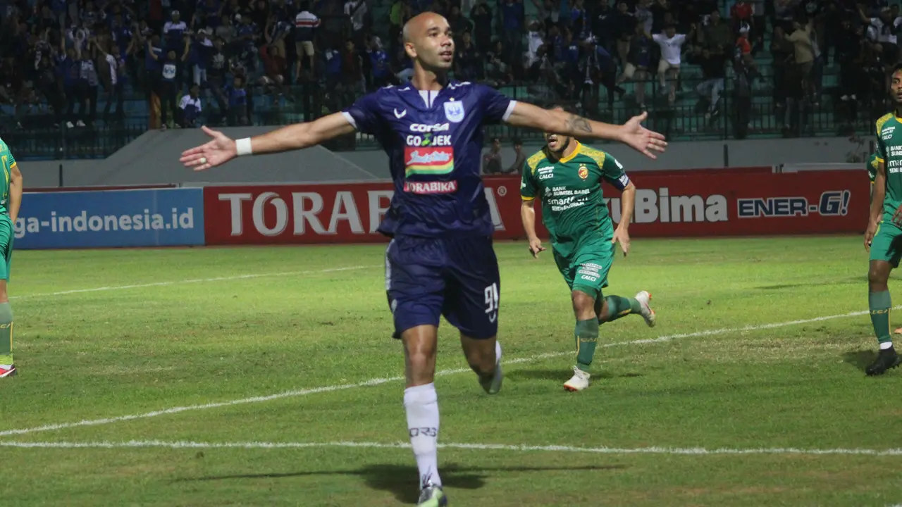 Penyerang PSIS Semarang, Bruno Silva.