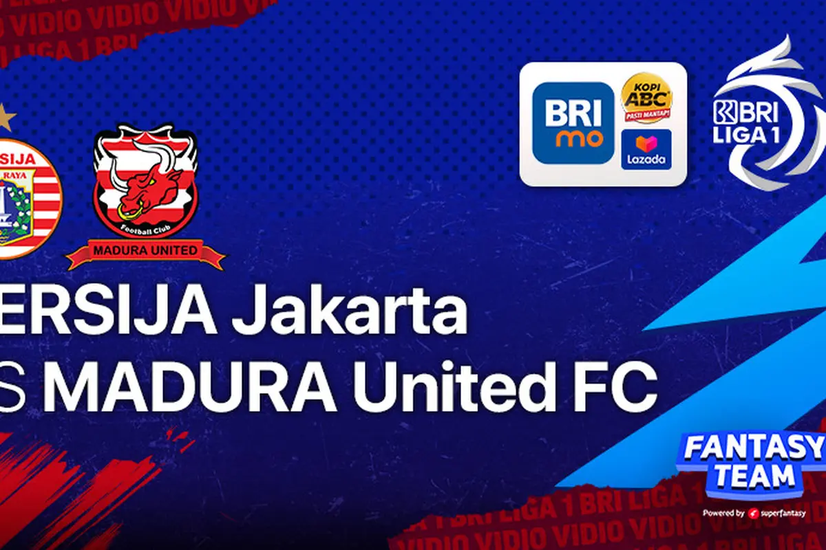 Saksikan keseruan BRI Liga 1 Rabu, 9 Februari : Persija Jakarta Vs Madura Live VidioUnited