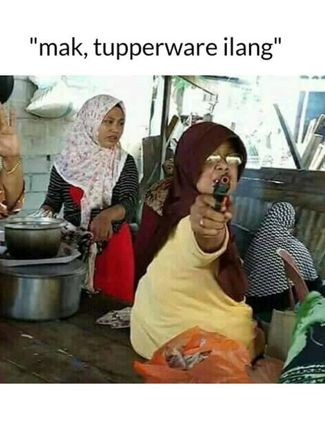 Tingkah Kocak Emak-Emak yang Bikin Gak Habis Pikir