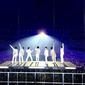 Konser BTS Permission to Dance (PTD) on Stage Las Vegas di Stadion Allegiant. (dok. Twitter @bts_bighit/https://twitter.com/bts_bighit/status/1512676498032906244/photo/3)