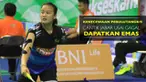 Video kekecewaan Hanna Ramadini, pebulutangkis asal Jabar yang gagal meraih emas di PON 2016