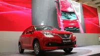 Suzuki Baleno hatchback resmi meluncur di ajang GIIAS 2017 di ICE, BSD, Tangerang Selatan, Kamis (10/8/2017)