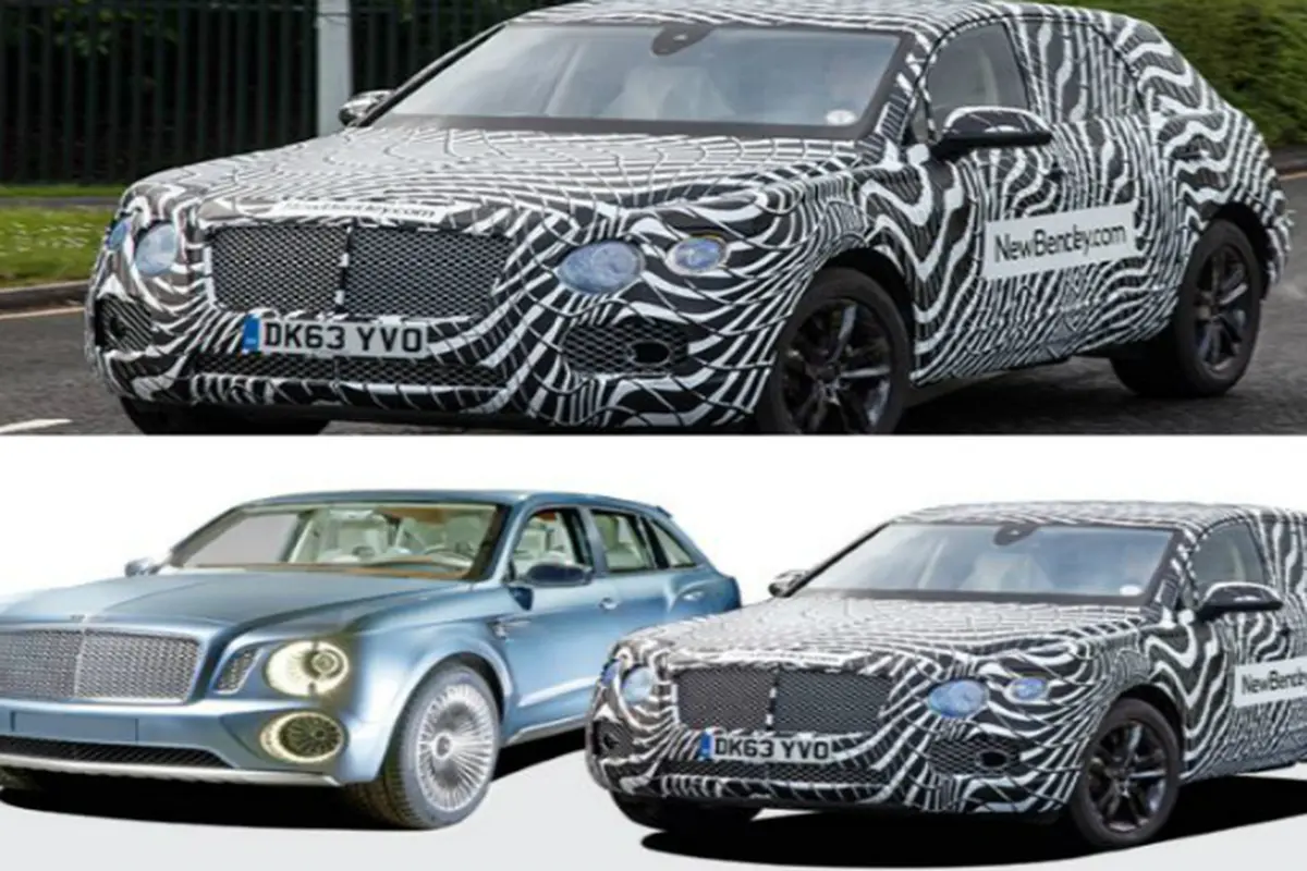 Desain Versi Produksi Dari SUV Bentley Tersibak