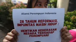 28 Tahun Reformasi, Aliansi Perempuan Indonesia Gelar Aksi di Komnas HAM