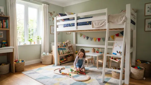 Tempat Tidur Anak Multifungsi