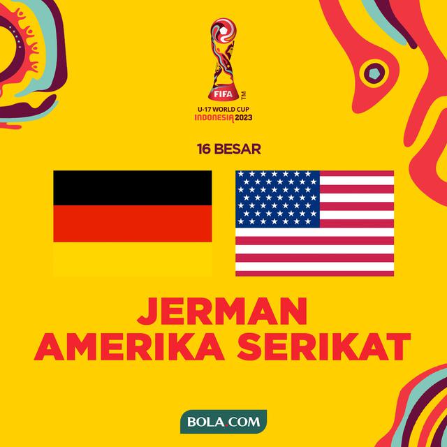 Piala Dunia U-17 - Jerman Vs Amerika Serikat