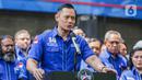 AHY juga dijadwalkan bakal memimpin rapat internal dengan pengurus pusat partai Demokrat. (Liputan6.com/Faizal Fanani)