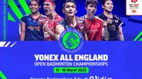 Cara Nonton Live Streaming BWF All England 2025 di Vidio