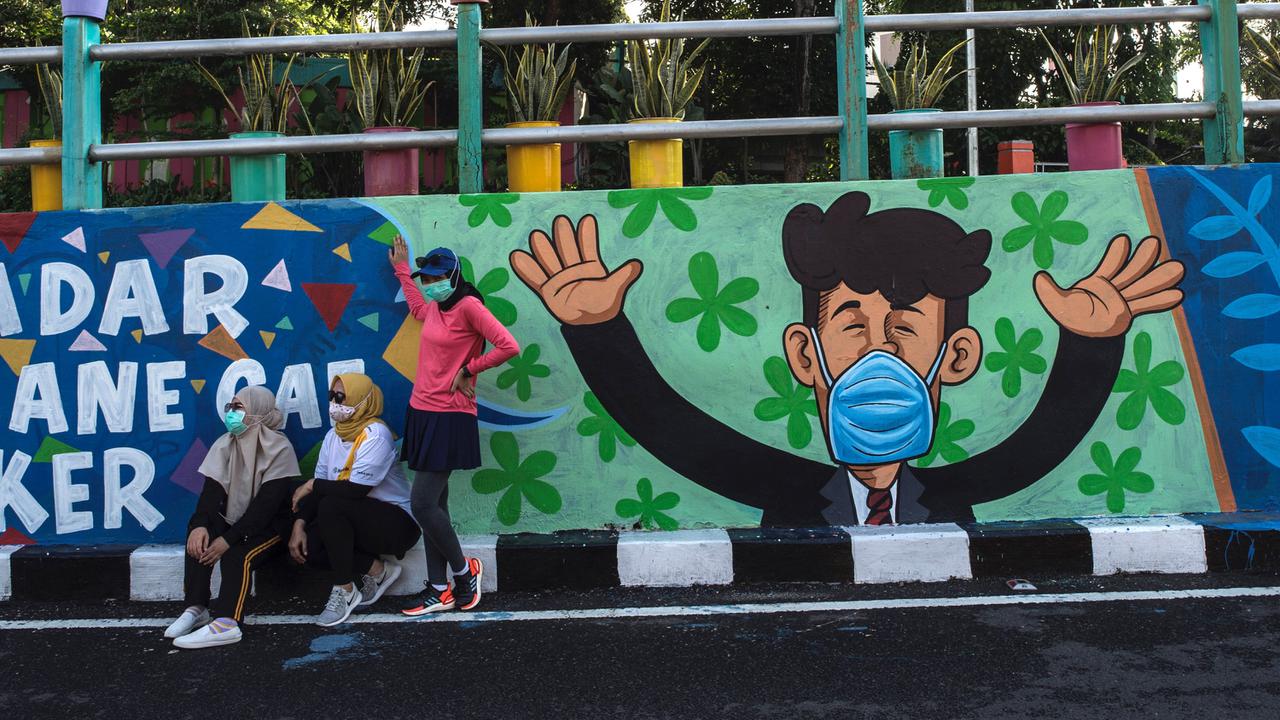 Surabaya Gencar Kampanye 3M Lewat Seni Mural