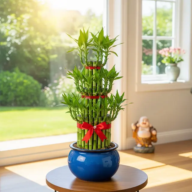 Penempatan Bambu Air Feng Shui di Rumah (Gemini AI)
